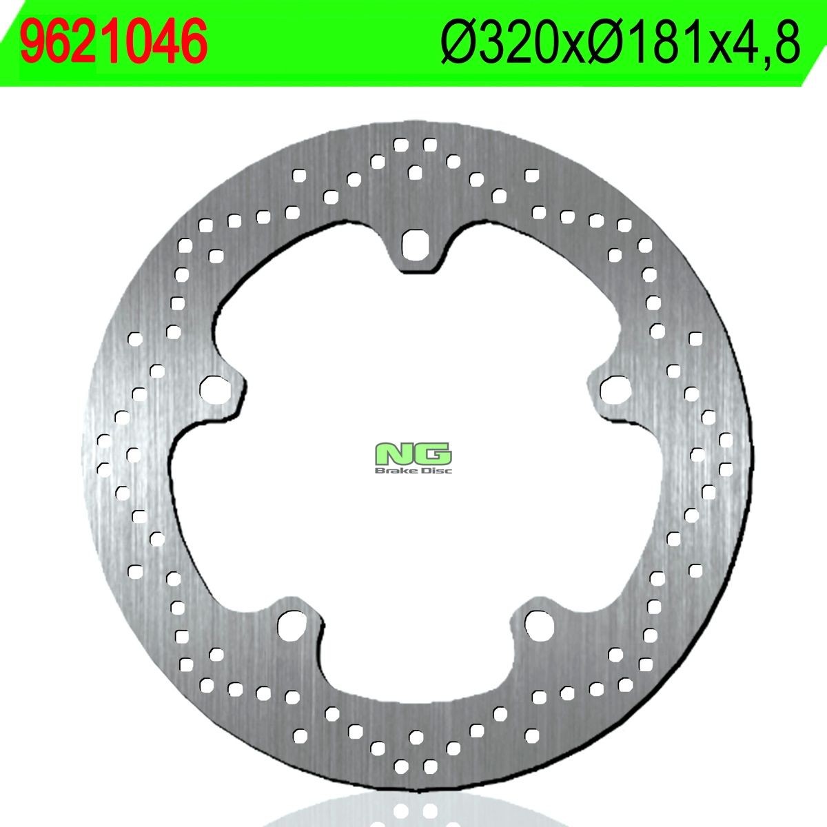 Disco de freno NG 1046 Ø320 x Ø181 x 4.8