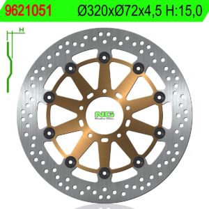 Disco de freno NG 1051 Ø320 x Ø72 x 4.5