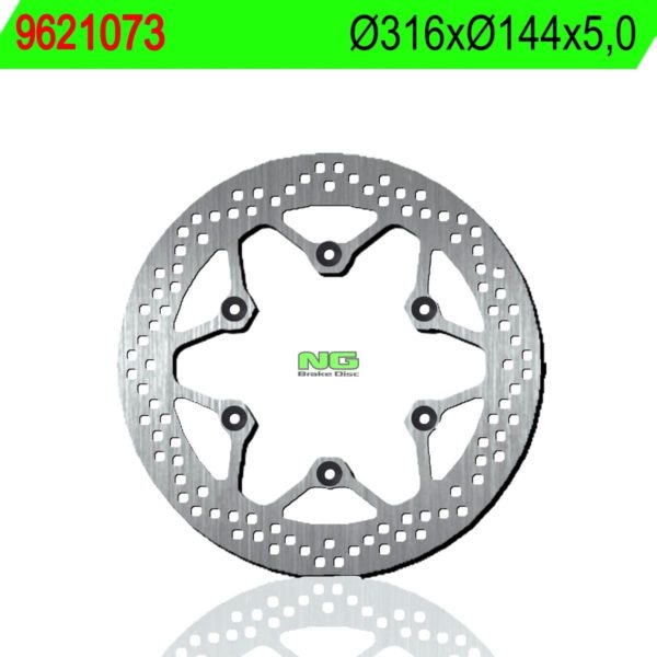 Disco de freno NG 1073 Ø316 x Ø144 x 5