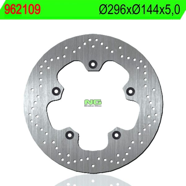 Disco de freno NG 109 Ø296 x Ø144 x 5