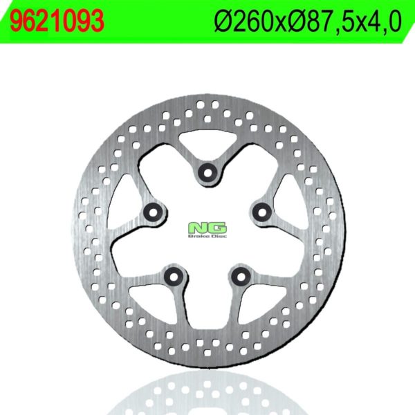 Disco de freno NG 1093 Ø260 x Ø87.5 x 4