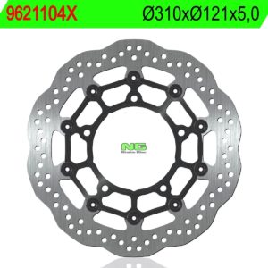 Disco de freno NG ondulado 1104X Ø310 x Ø121.5 x 5