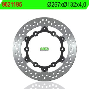 Disco de freno NG 1195 Ø267 x Ø132 x 4