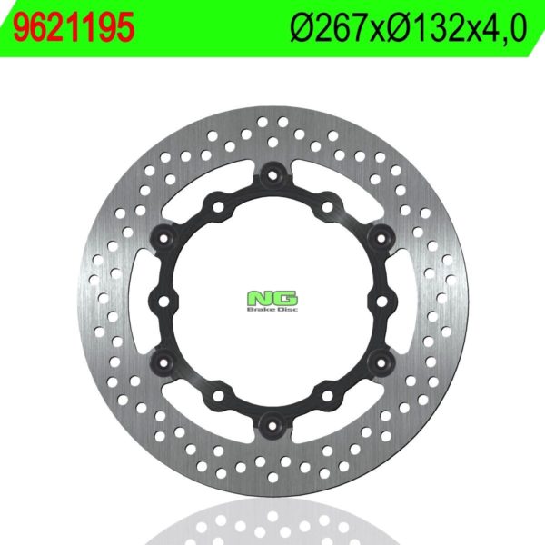 Disco de freno NG 1195 Ø267 x Ø132 x 4