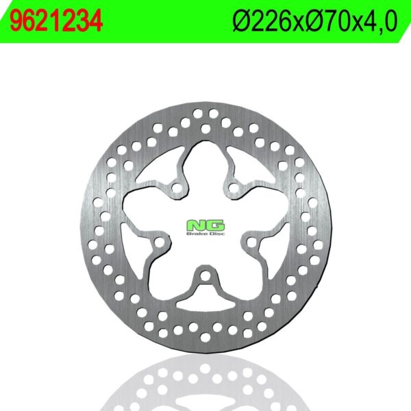 Disco de freno NG 1234 Ø226 x Ø70 x 3.5