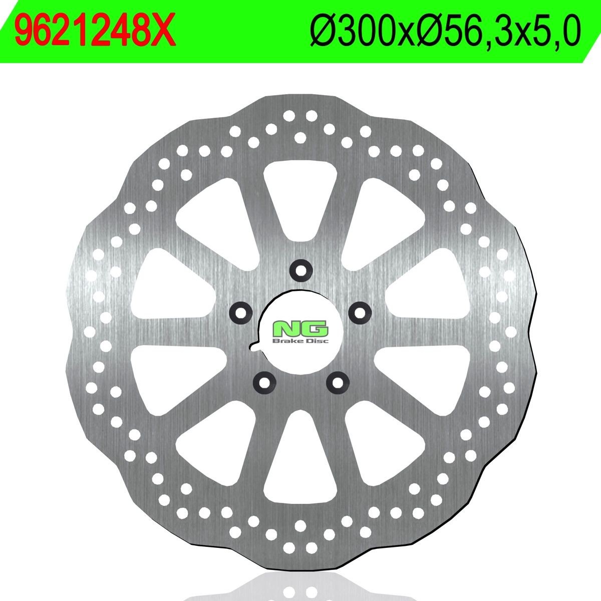 Disco de freno NG ondulado1248X Ø300 x Ø56.3 x 5