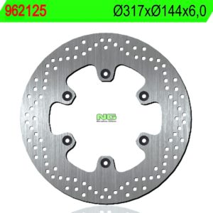 Disco de freno NG 125 Ø317 x Ø144 x 6