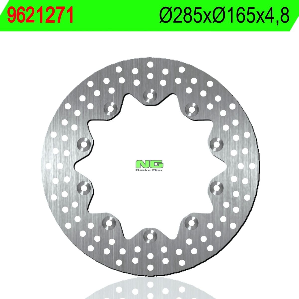 Disco de freno NG 1271 Ø285 x Ø165 x 4.8