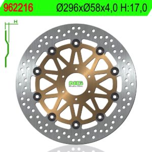 Disco de freno NG 216 Ø296 x Ø58 x 4