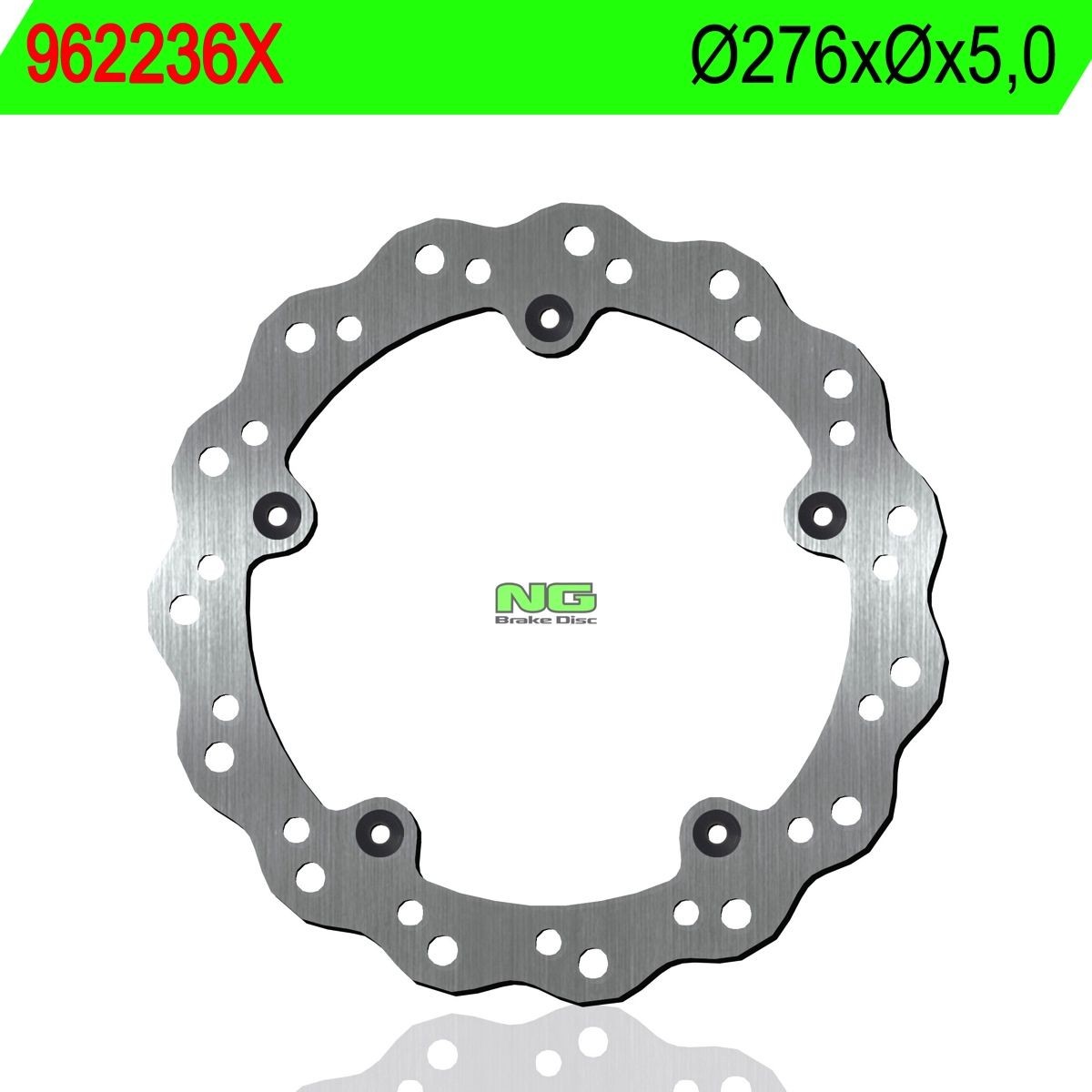 Disco de freno NG ondulado236X Ø276 x 5