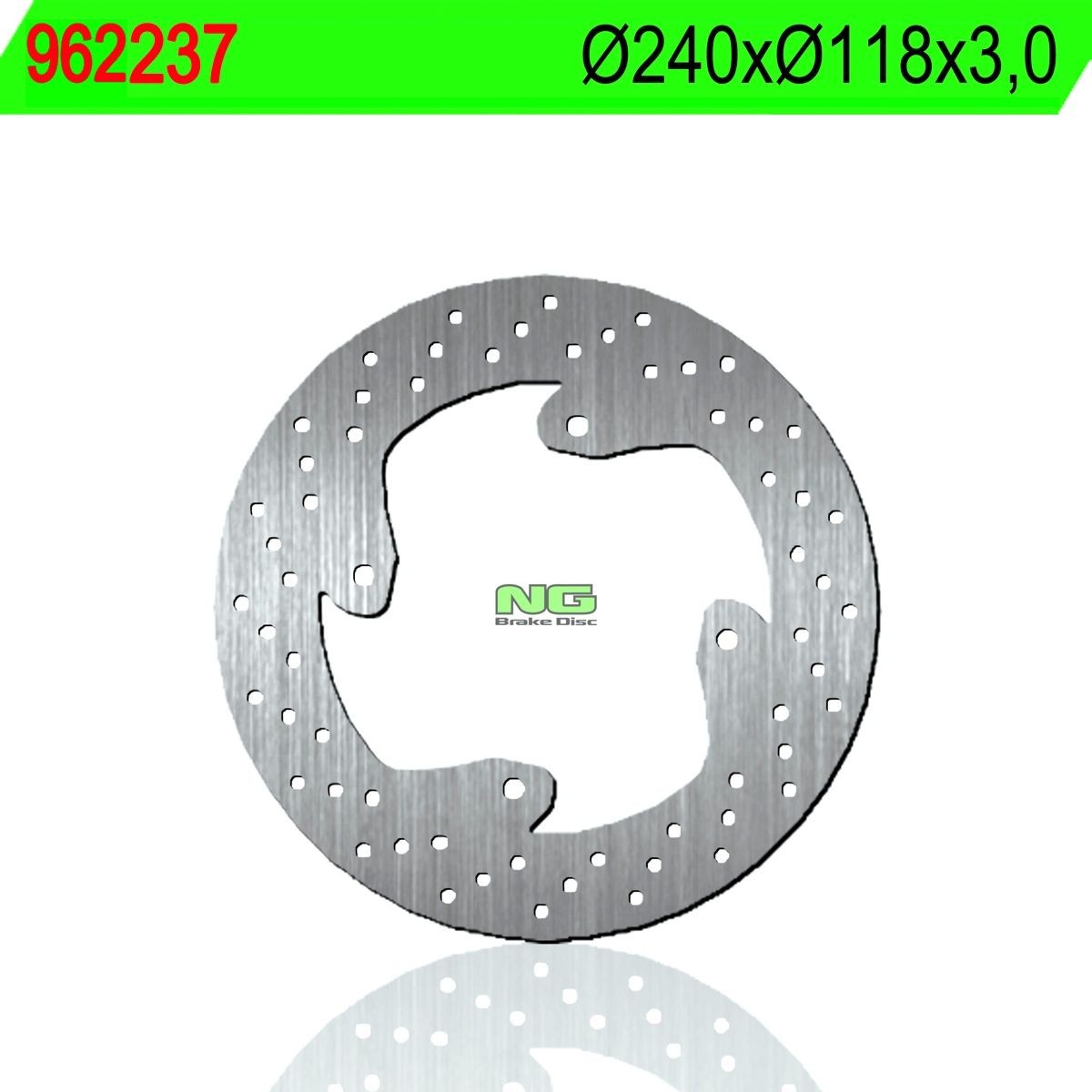 Disco de freno NG 237 Ø240 x Ø118 x 3