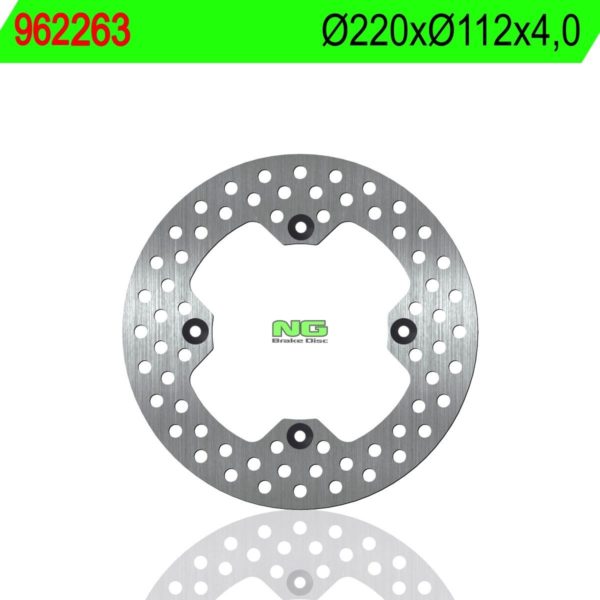 Disco de freno NG 263 Ø220 x Ø112 x 4