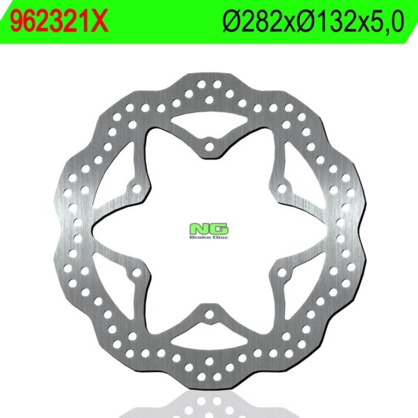Disco de freno NG ondulado 321X Ø282 x Ø132 x 5