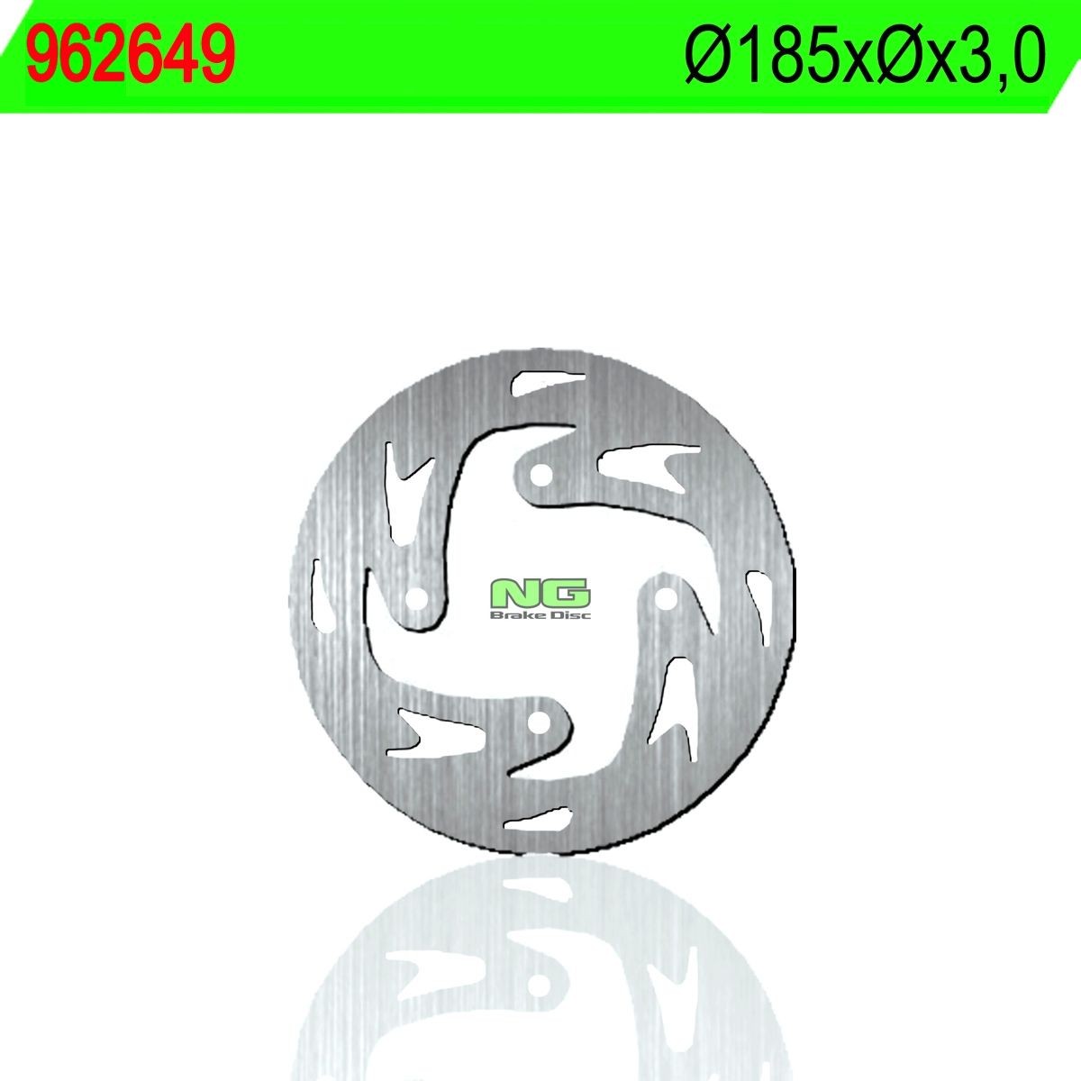 Disco de freno NG 649 Ø185 x 3