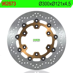 Disco de freno NG 673 Ø300 x Ø121 x 4.5