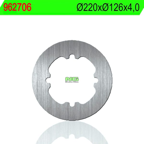 Disco de freno NG 706 Ø220 x Ø126 x 4