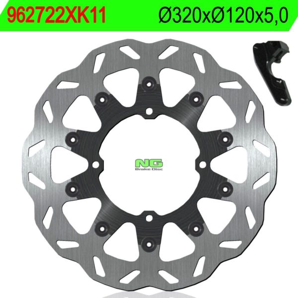 Disco de freno NG 722XK11 Ø320 x Ø120 x 5