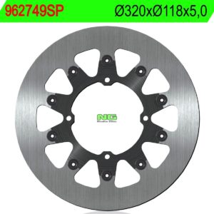 Disco de freno NG sin ventilaciones749SP Ø320 x Ø118 x 5