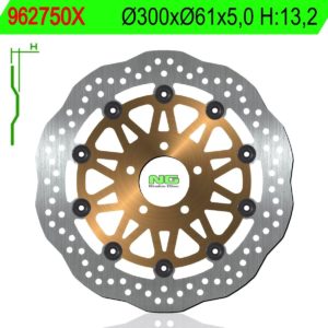 Disco de freno NG ondulado 750X Ø300 x Ø61 x 5