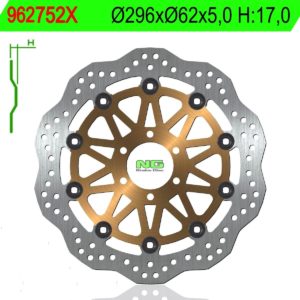 Disco de freno NG ondulado 752X Ø296 x Ø62 x 5