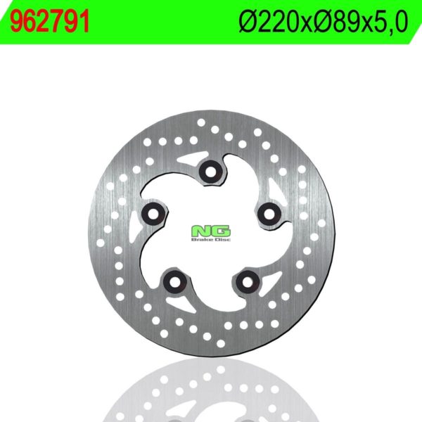 Disco de freno NG 791 Ø220 x Ø89 x 5