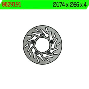 Disco de freno NG Turbina 9191 Ø174 x Ø66 x 4