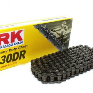 Cadena RK 530DR con 30 eslabones negro