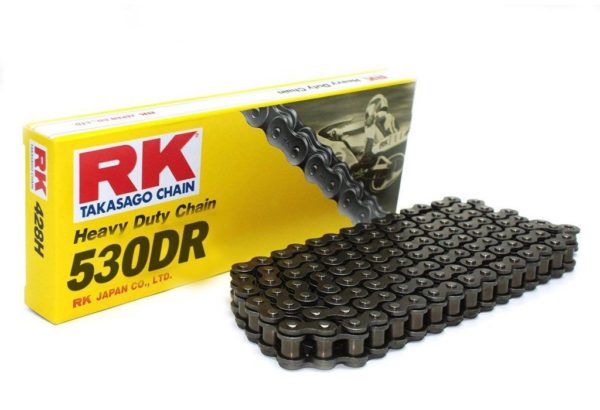 Cadena RK 530DR con 30 eslabones negro
