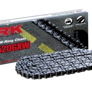 Cadena RK 520GXW con 30 eslabones negro