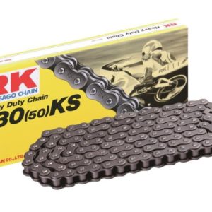 PARA TU MOTO UNIVERSAL - Cadena RK 530KS con 30 eslabones negro -