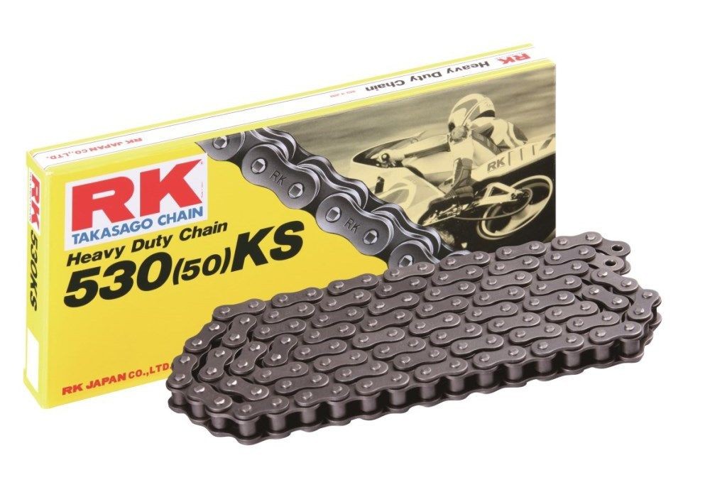 Cadena RK 530KS con 72 eslabones negro