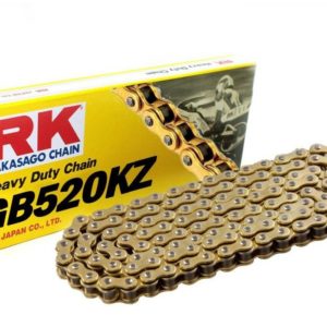 PARA TU MOTO UNIVERSAL - Cadena RK GB520KZ con 30 eslabones oro -