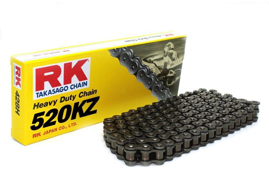 Cadena RK 520KZ con 64 eslabones negro