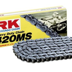Cadena RK 420MS con 124 eslabones negro