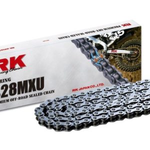 Cadena RK 428MXU con 30 eslabones negro