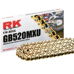 Cadena RK GB520MXU con 30 eslabones oro