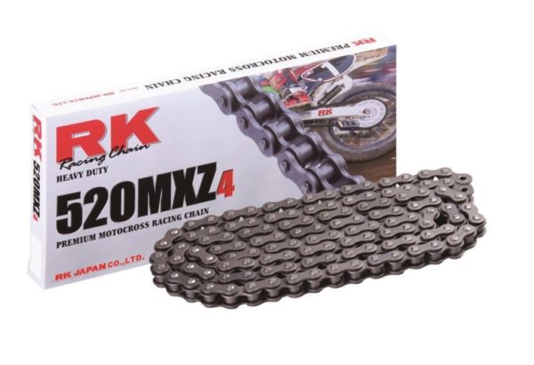 Cadena RK 520MXZ4 con 30 eslabones negro