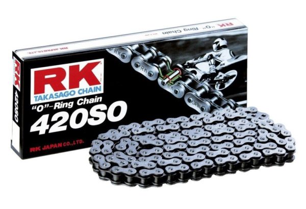 Cadena RK 420SO con 100 eslabones negro