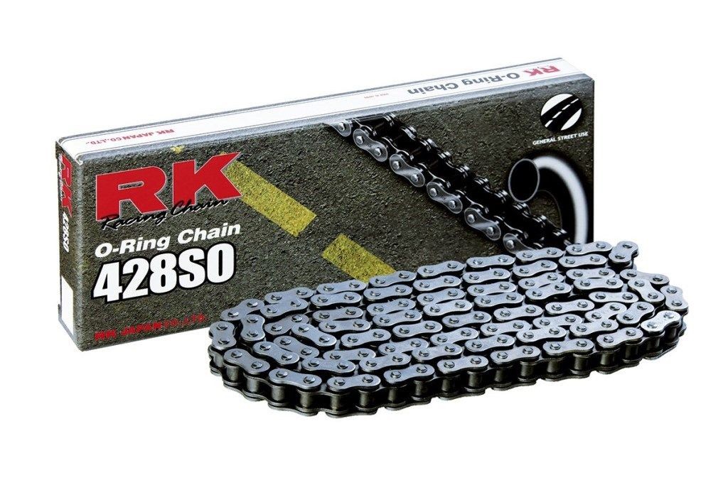 Cadena RK 428SO con 74 eslabones negro
