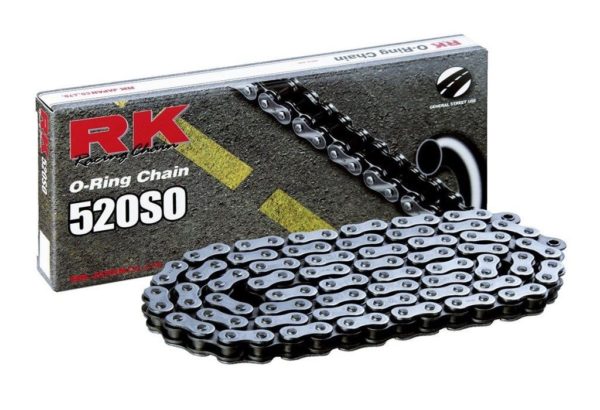 Cadena RK 520SO con 64 eslabones negro