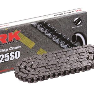Cadena RK 525SO con 30 eslabones negro