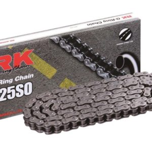 PARA TU MOTO UNIVERSAL - Cadena RK 525SO con 72 eslabones negro -