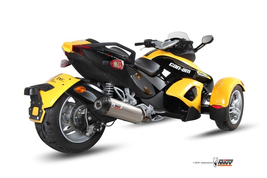 Mivv Oval titanio, copa carbono CAN-AM SPYDER 1000 2007+