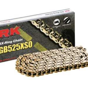 Cadena RK GB525XSO con 36 eslabones oro
