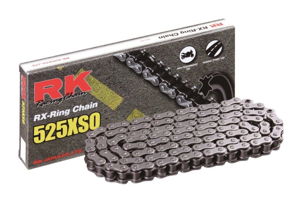 Cadena RK 525XSO con 36 eslabones negro