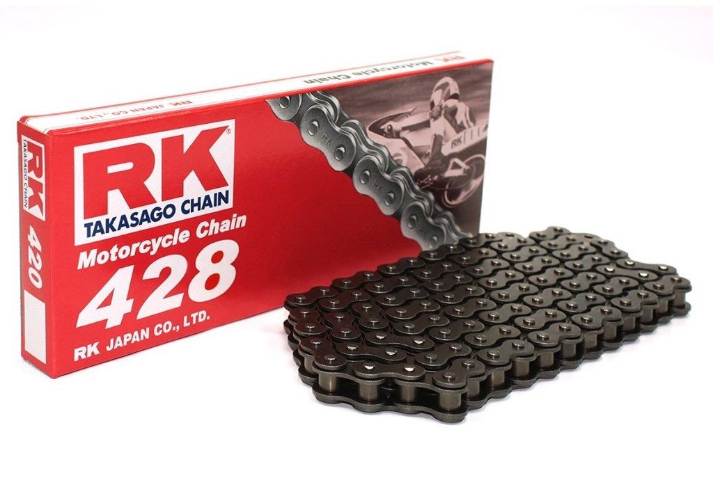 Cadena RK 428M con 152 eslabones negro