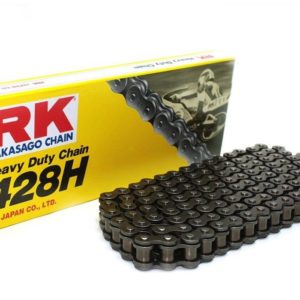 PARA TU MOTO UNIVERSAL - Cadena RK 428H con 112 eslabones negro -