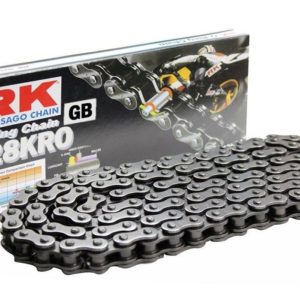 PARA TU MOTO UNIVERSAL - Cadena RK GB428KRO con 60 eslabones oro -