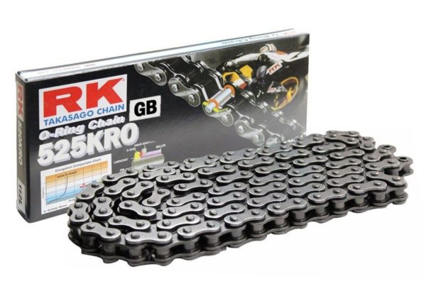 Cadena RK GB525KRO con 30 eslabones oro