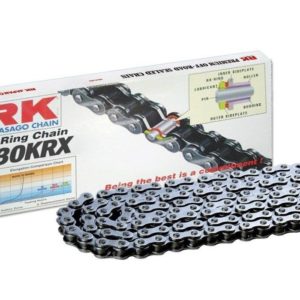 Cadena RK 530KRX con 30 eslabones negro